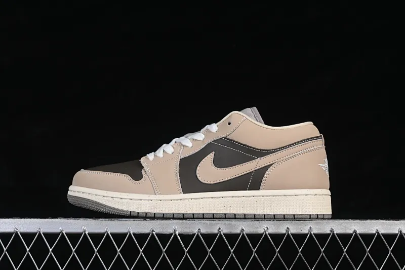 All categories Air Jordan Jordan series basketball shoes Air Jordan 1 Low Air Jordan 1 Low AJ1 Joe 1 black brown low-top cultural casual sneakers IB7011-001